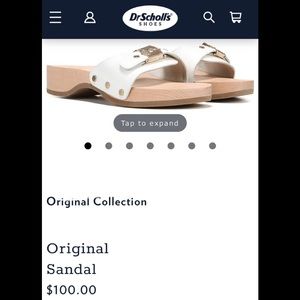 Dr Scholls Original WOOD Sandals New Size 10